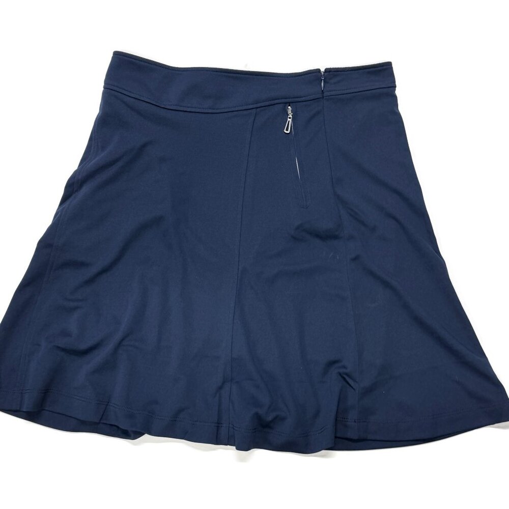Monterey Club Skirt Womens Small 4-6 Navy Blue Stretch New NWT